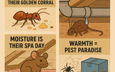 They’re Crawling in the Walls: Why Pests Love Your Home More Than You Do